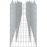  Lučna gabionska povišena gredica 800x50x100cm pocinčano željezo | shoptok.hr