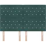  Uzglavlje Tamnozelena 144 cm Baršun | shoptok.hr