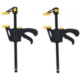 Kinzo 2x hitra mizarska spona enoročna 200mm 8711252248769 u