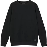 Pull&Bear Sweater majica crna