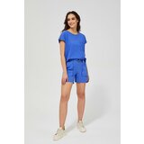 Marisse Viscose Shorts L-Sh-3412 Atlantic Blue Cene