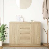  Komoda s ladicama hrasta sonome 100,5x35x76cm konstruirano drvo | shoptok.hr