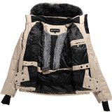 Alpine pro Women's ski jacket with ptx snow membrane DAMA white pepper | Eponuda.ba