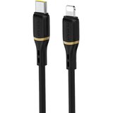  Kabel za polnjenje Dudao L25X USB - C / Lightning 30W - Črna / 1m KP41474 Cene