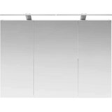  Kopalniška ogledalna omara z LED lučmi Bela 100 x 14,5 x 70 cm, (5000233300) | Shoptok.si