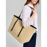 Sinsay Pletena tote torba za rame | shoptok.hr