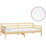  Dnevna postelja z vzmetnico 90x200 cm trdna borovina, (20644328) | Shoptok.si