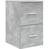 vidaXL Kopalniška omarica vmes Betonsko siva 30 x 44,5 x 50 cm, (5000245811) | Shoptok.si