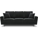 Cosmopolitan Design Tamno siva baršunasti sklopiva/s prostorom za odlaganje sofa 235 cm Kyoto – Cijene