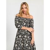 Sinsay ženska midi haljina cvjetna uzorka ZB857-MLC | shoptok.hr