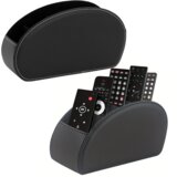  Remote Control Organizer Box 5 Compartments Black Eco-Leather Cijene