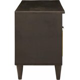 TV ormar Crna i zlatna 100 x 33 x 46 cm Konstruirano drvo | shoptok.hr