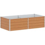  Vrtna visoka greda Svetlo rjava 160 x 80 x 45 cm | Shoptok.si