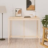 vidaXL Barska miza 140x80x110 cm trdna borovina Cene