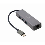 Docking station GEMBIRD USB adapter Type-C Gigabit ethernet 3-port + USB hub 3.1 A-CMU3-LAN-01 | Eponuda.ba