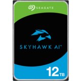 Seagate SkyHawk AI 12TB disk, 8.89cm (3.5"), SATA 6Gb/s, 7200 obratov/min - ST12000VE003 u