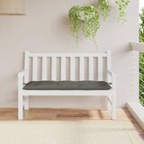  Jastuk za vrtnu klupu prošarano tamnosivi 120x50x7 cm tkanina | Eponuda.com