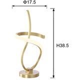  ONLI - LED stona lampa KIRA LED/12W/230V 4000K 38,5 cm zlatna | Eponuda.com