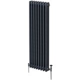 Monster tradicionalni radiator s 3 stebri - 1800 x 382 mm - antracitno siva, (21569906) | Shoptok.si