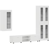  Set TV komoda FLORIN 3 kom. Visoki sjaj bijela | shoptok.hr