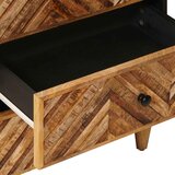  Noćni ormarić Smeđa 50 x 33 x 60 cm Čvrsto drvo manga | Eponuda.ba