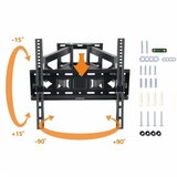 NORTH BAYOU zidni nosač za TV zglobni 26-65" do 40kg, max 400x400 P60 | shoptok.hr