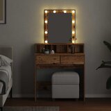  Toaletni stolić Staro drvo 80 x 41 x 144.5 cm Konstruirano drvo | shoptok.hr