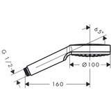 Hansgrohe Tuš ročka Crometta Vario (2 funkciji, krom) | Shoptok.si