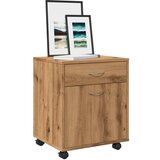 vidaXL Rolo ormarić Artisan hrast 45x38x54 cm izrađeno drvo | shoptok.hr