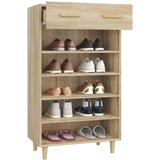 Ormarić za cipele boja hrasta 60x35x105 cm konstruirano drvo | shoptok.hr