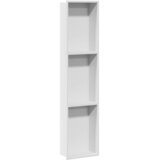  Ničica za tuš Bijeli 90 x 20 x 9,5 cm Nehrđajući čelik | Shoptok.si
