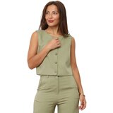 La Modeuse Jakne & Blazerji 72459_P170137 Zelena Cene