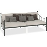  Za dnevni ležaj sivi metalni 90 x 200 cm | shoptok.hr