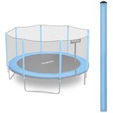  Gornji stup za trampolinu s vanjskom mrežom, 8–15 ft, plavi Neo-Sport | shoptok.hr