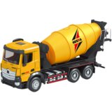  Metalni tovornjak mešalec za beton Huina 1:50 - rumena | Shoptok.si