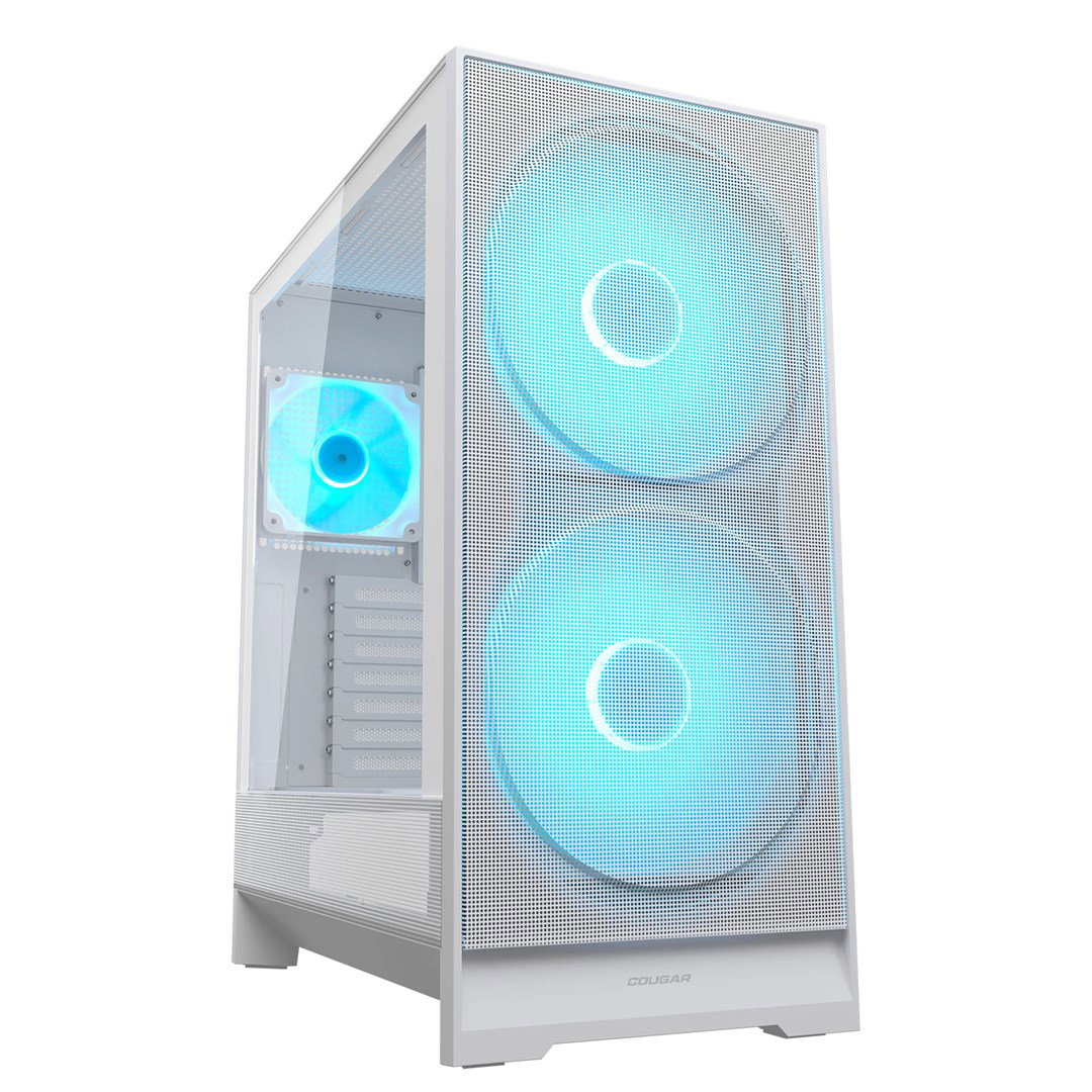 Cougar Midi Tower Case, Airface 180, ARGB, White Cijene
