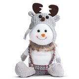 Family Christmas Božični dekor snežak s klobukom severnega jelena 30 x 20 x 14 cm Cene