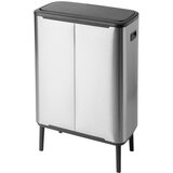 Brabantia Željezna kanta za smeće za odvojeni otpad/na dodir u mat srebrnoj boji 60 l Bo Touch Bin Hi – | shoptok.hr