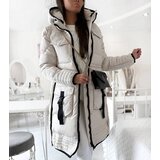 Gemre White Quilted Coat Averie | ePonuda.com