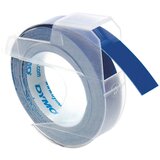 Dymo reliefni trak za graviranje , 9 mm, bela na modri | Shoptok.si