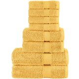  8-dijelni vrhunski set ručnika SOLUND zlatni 600 gsm cijene