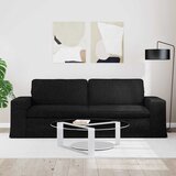 SOFA Crna 222 x 80 x 82 cm tkanina | shoptok.hr