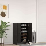 Ormarić za cipele crni hrast 60 x 35 x 92 cm od iverice | shoptok.hr
