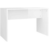  Set toaletni stolić svjetlima sjajni bijeli 74 5x40x141 cm | shoptok.hr