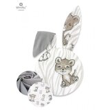 MimiNu jastuk za bebe Zeko Safari Grey | shoptok.hr