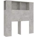 Maison Chic vzglavna omarica - nočna omarica - posteljna omarica betonsko siva 100x18,5x104,5 cm, (21705590) Cene