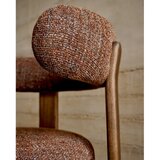 Kave Home Smeđa blagovaonska stolica od čvrste jeseni Granite – | shoptok.hr