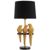 Mauro Ferretti Crna stolna lampa Parrots Cene
