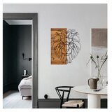 WALLXPERT Zidna dekoracija King1, 47,5 x 58 cm, Crna | Eponuda.ba
