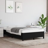 vidaXL Posteljni okvir črn 120x200 cm blago Cene